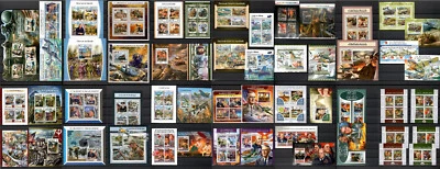 World War II  WWII collection [3] 54 sheets from 2017-2018 MNH #CNA159 - Image 1 of 3