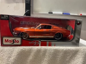 Maisto Special Edition 1967 Mustang GTA Fastback orange 1:18 BIN - Bild 1 von 5