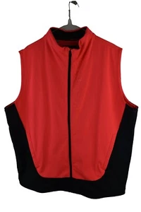 UNDER ARMOUR Golf Red Softshell Gilet size XL Mens Cold Gear Loose Sports Vest - Picture 1 of 8