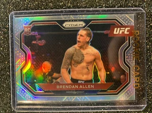 2021 Panini Prizm UFC - Prizms Silver #134 Brendan Allen RC - Picture 1 of 2