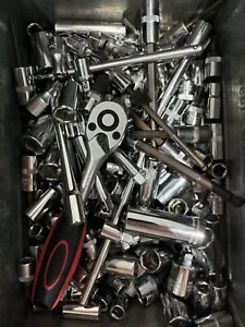 Restposten - 50 Teile - 1/4“ Steckschlüsselwerkzeug - Bild 1 von 1