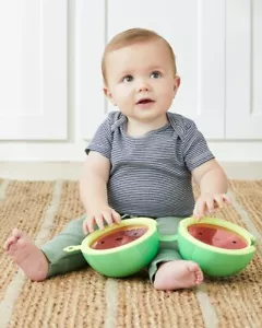 Skip Hop Farmstand 2 in 1 Watermelon baby drum and crawl ball from 6 m+ - Picture 1 of 8