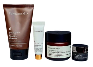Crema hidratante para acabado facial Perricone MD + lifting de ojos + plasma frío plus + limpiador - Imagen 1 de 1