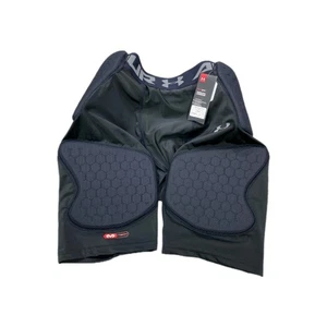 Under Armour Heatgear Gameday 5-Pad Girdle Mens 2XL 4-Way Stretch Lightweight - Picture 1 of 13