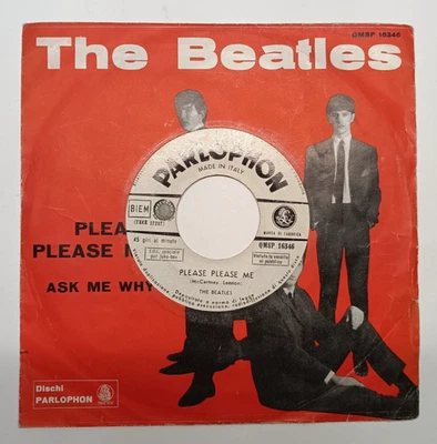 THE BEATLES QMSP 16346 PLEASE PLEASE ME JUKE BOX VERSION BIEM MECOLICO - Imagen 1 de 4