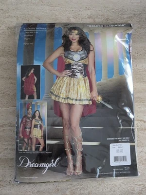Disfraz Dreamgirl "Gladiador Dorado" Adulto Talla M Foto 1 de 4