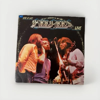 Bee Gees - Here at Last Live - 2 LP - Vinyl, Best Hits RSO Original Inner Sleeve - Image 1 of 4