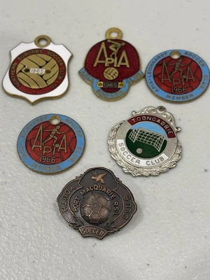 Collection of Vintage Soccer Club Badges - image 1 of 4