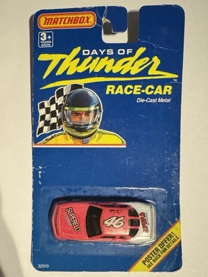Matchbox 1990 MB54G DAYS OF THUNDER #46 COLE TRICKLE SUPERFLO BUICK Lumina Car  - Image 1 of 2
