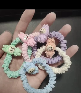 5pcs Doll Hair Rope Tie Elastic Hair Band Women Headband Hair Accessories Gift - Picture 1 of 2