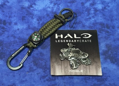 Halo ~ Legendary Crate ~ Pewter Noble ATV Vehicle Pin & Para Cord  ~ Loot Crate - Image 1 of 4