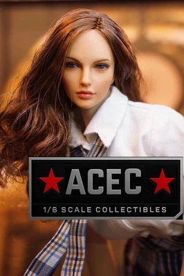 США 1/6 женская голова скульптура SDH005A для 12» фигурка Hot Toys PHICEN Worldbox JIAOU - Изображение 1 из 4