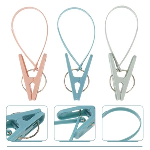 12 Pcs Clothespin Clip for Drying Clothespins Hanging Pegs Laundry - Picture 1 of 12
