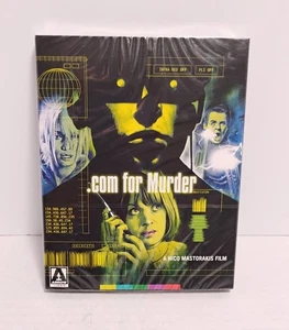 ARROW FILMS .COM FOR MURDER BLU-RAY NICO MASTORAKIS SEALED BRAND NEW W SLIPCOVER - Bild 1 von 4