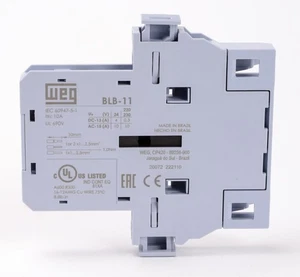 Weg BLB-11 Side Mount Auxiliary Contact Block for CWB Series - Picture 1 of 1