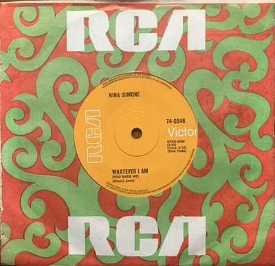 Nina Simone Whatever I Am / Why Must Your Love Well...RCA Soul Funk Jazz Oz 45 - Bild 1 von 2