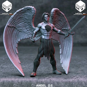 Angel miniature | Fantasy Miniature | DnD miniatures | DND | Tabletop Game - Picture 1 of 3
