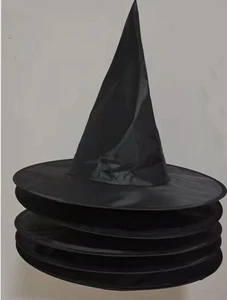 5 Stück Hexenhut, Halloween Hexenhüte Deko, zur Dekoration von großen Halloween - Bild 1 von 6