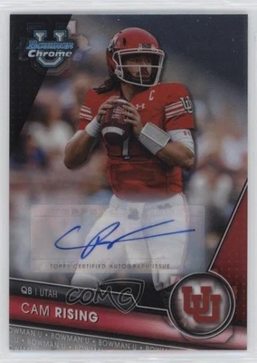2023 Bowman U Chrome Chrome Prospect Auto Cameron Rising Cam Rising #198 Auto - Image 1 of 3