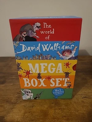 The World of David Walliams Mega Box Set 6x Books in Slipcase Paperback Lot - image 1 of 4
