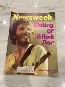 VTG Newsweek Magazine October 27 1975 Bruce Springsteen Making of a Rock Star - Picture 1 of 5
