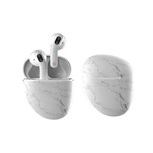 Farbe: White Pebble - Marble Pebble Twin Bluetooth Kopfhörer - Bild 1 von 1