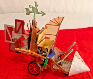 Vintage-Playmates 2000-Chicken Run-Rocky’s Flying Machine-Figure Vehicle Playset - Picture 1 of 21