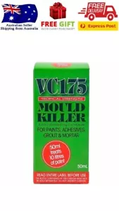 x5 Bottle VC175 Tropical Strength Mould Killer 50ml Paint Additive to stop mould - Picture 1 of 3