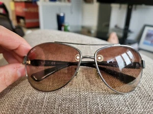 Ray Ban Sunglasses Rb3386 black and silver frame size 63 see description - Picture 1 of 12