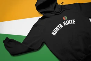 Kunta Kinte Shirt - Hoodie - Hooded Sweatshirt - Picture 1 of 9