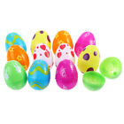 12 Pcs Basket Stuffers Plastic Eater Eggs Party Favor Bright Eggs