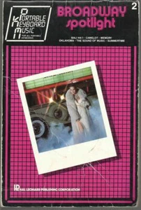 Portable Keyboard Sheet Music Broadway Spotlight 20 Showtunes Bali Ha'i People - Picture 1 of 1