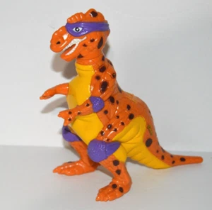 TMNT Trippy Tyrannosaurus Donatello Dino Don 1993 Playmates Ninja Turtles Höhle - Bild 1 von 5
