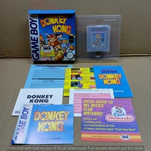Videogioco Nintendo Retro Game Boy - Donkey Kong con scatola + libretto OTTIMO - Picture 1 of 3