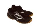 Mizuno Cyclone Speed 2 Black Gray Lace Up Volleyball Sneakers Size 8.5