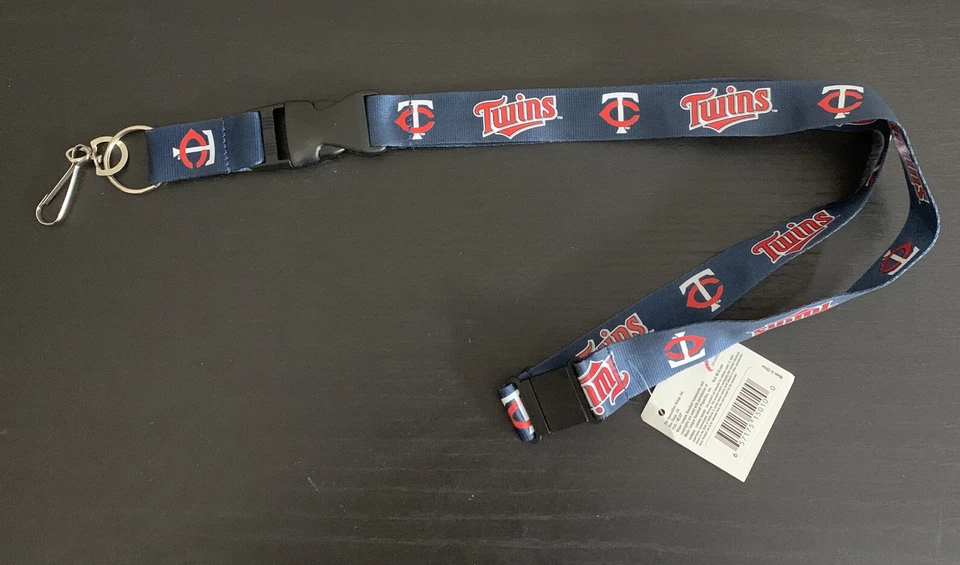 Minnesota Twins Lanyard Keychain Blue - Image 1 of 3