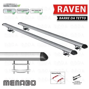 BARRE DA TETTO PORTATUTTO MENABO PER BMW SERIE 3 (E91) TOURING DAL 2005 AL 2012 - Foto 1 di 4