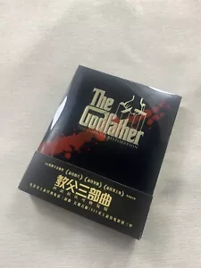 BLUFANS PADRINO TRILOGÍA BLU-RAY STEELBOOK, EDICIÓN DORADA, EXCLUSIVO DE BLUFANS, ABIERTO - Imagen 1 de 6