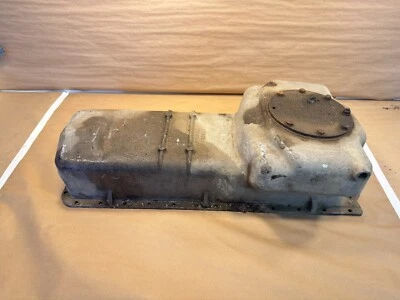 Jaguar MK 1 2.4  Aluminum Oil Sump OEM PN C10064 - Image 1 of 4