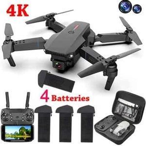Drone con cámara 4k + 4 baterías! para niños y adultos - Imagen 1 de 9