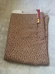 Nautica By Robert Allen Home Red Beige Floral Fabric Material 104" X 53.5" - Picture 1 of 6