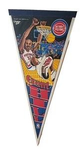 Vintage Grant Hill NBA Player Pennant Detroit Pistons WinCraft Full Size - Picture 1 of 11