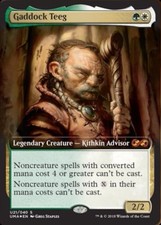 Gaddock Teeg x1 1x FOIL Ultimate Masters Box Topper NM MTG