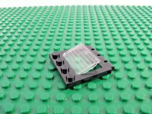Lego schwarzes Scharnier Fahrzeug Schiebedach 4x4 mit Trans-Klarglas Ridges 6675 #2348b 2349 - Bild 1 von 2