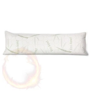 Giselle Bedding Body Support Pillow Bamboo Cover - Picture 1 of 6