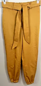 Antonio Melani High Waisted Pants Saige Paperbag Jogger Color Ginger Size 4 NEW - Picture 1 of 9