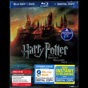 Harry Potter and the Deathly Hallows part II (4-Disc Blu-ray/DVD, Slipcover) - Picture 1 of 20