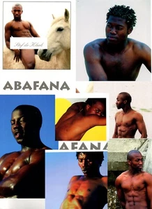 ABAFANA, BLACK INCHES MODELS IN LARGE COFFEE TABLE BOOK! BY STEF DE CLERK OVER - Picture 1 of 1