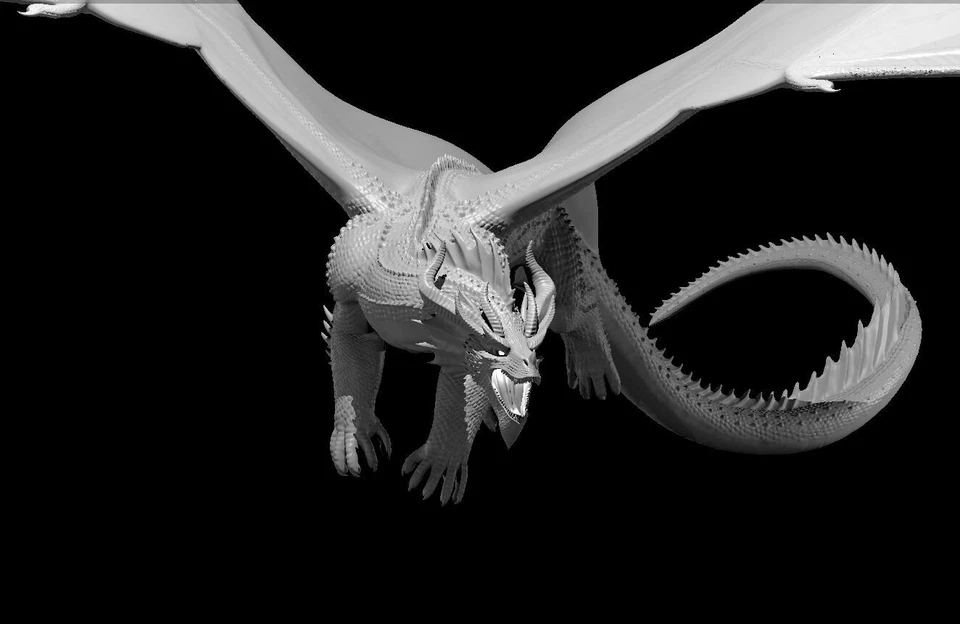 Adult Red Dragon DnD - Bild 1 von 1