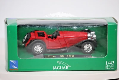 New Ray Jaguar SS - 100 2 Seat Sports Car #48449 1:43 Scale - Image 1 of 4